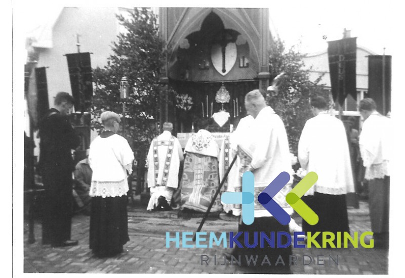 sacraments processie 3 juni 1956